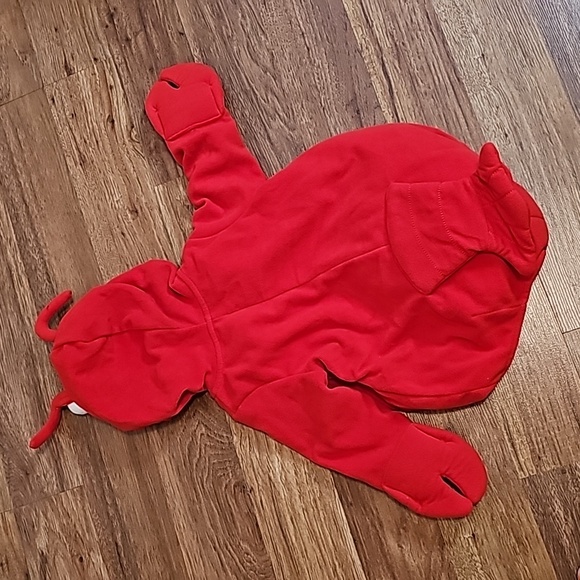 Carters sz 6 9 mos. Lobster costume adorable quality crawfish crab Halloween - Picture 6 of 8